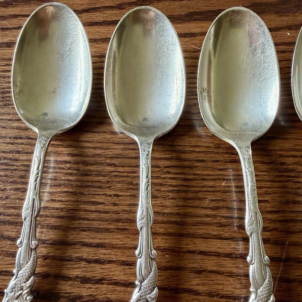 Rogers International Silver Columbia Silverplate 1893 Tablespoons (Serving)‎ 6